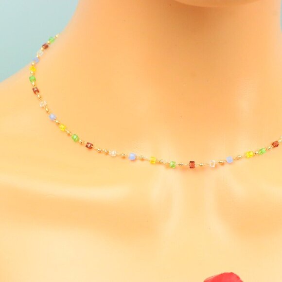 "Delicate & Contemporary Necklace Chain, A Lovely Choice for Women, EVCH1417 - Picture 5 of 10